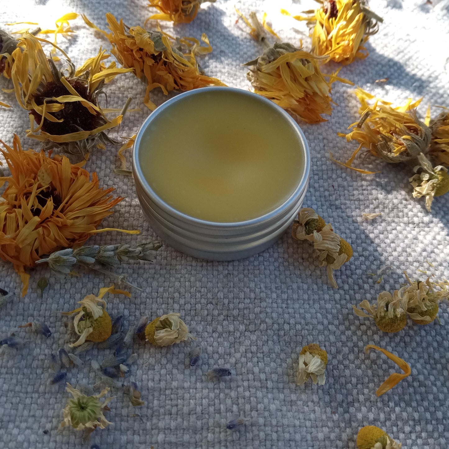 Calendula Salve with Chamomile & Lavender - Soothing Herbal Baby Butt Butter - Handcrafted Sensitive Skin Care Ointment for Kids