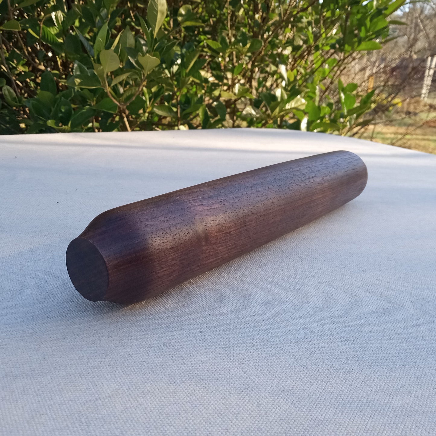 Handmade Black Walnut Wood Rolling Pins - Blunt Ended Mini Wooden Pastry Roller for the Bakery - Handcrafted Essential Gifts for the Cook